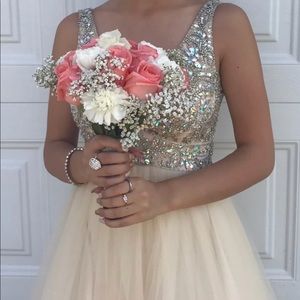 Prom dress tulle ball gown couture dress